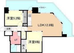 ライオンズマンション札幌スカイタワーの間取り画像