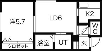 ビクトワール澄川の間取り画像
