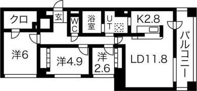 フェバリットラ・サンクの間取り画像