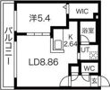 S-RESIDENCE西町の間取り画像