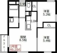 Classic Hong （クラシックホン）の間取り画像