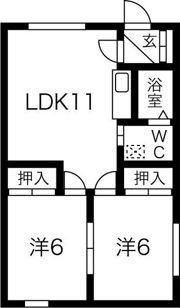 マンションP-BOXの間取り画像