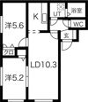 ハイデンス6-22の間取り画像