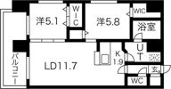 MODENA円山(モデナ円山)の間取り画像