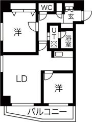 ラフォーレ円山の間取り画像