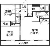 マック福住ホームズの間取り画像