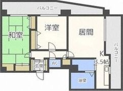 三和マンションの間取り画像