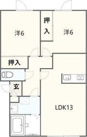 ドルチェの間取り画像