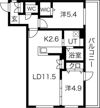ALPHA GRANDE札幌南4条の間取り画像
