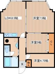 カルチェド札幌の間取り画像