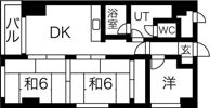 ドミ山鼻の間取り画像