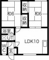 コーポ伊藤第2の間取り画像