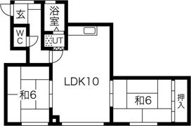 札南マンションの間取り画像