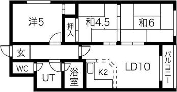 キャトルセゾンの間取り画像