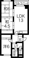 ドミ西野の間取り画像