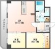 ライオンズマンション第8大通 702号室の間取り画像