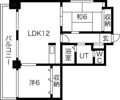 チサンマンション円山III【区分】の間取り画像
