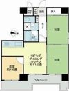 ライオンズマンション植物園の間取り画像