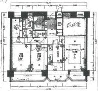 鳥居前シティハウスの間取り画像