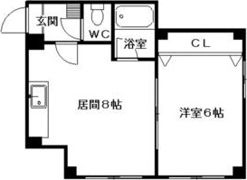 ノースランド芦屋の間取り画像