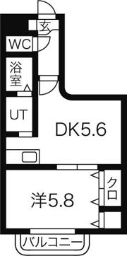 グレースN34の間取り画像