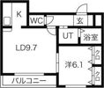 フルールの間取り画像