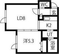モントレ麻生IIの間取り画像