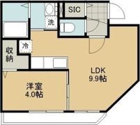 ルナポーザの間取り画像