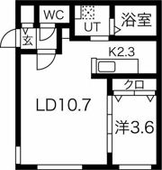 ラフィナート麻生の間取り画像