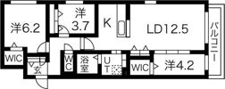 アルファスクエア南郷丘公園の間取り画像