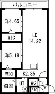 仮）南10条西11丁目MSの間取り画像
