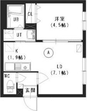 Rent北34条の間取り画像