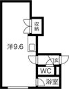 パルコート平岸411の間取り画像