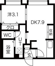 Mtria西麻生の間取り画像