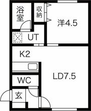 シャトーN21の間取り画像