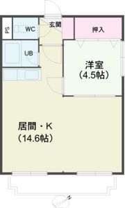 パルコート南郷の間取り画像
