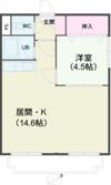 パルコート南郷の間取り画像