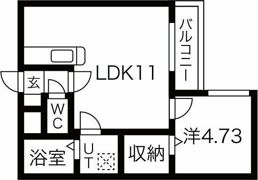 プリヴィエール西町の間取り画像