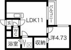プリヴィエール西町の間取り画像