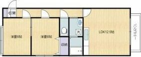 ビッグバーンズマンション北郷III C棟の間取り画像