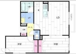 Maison Lhirondelleの間取り画像
