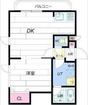 パラディーゾ412の間取り画像