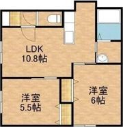 パークシティ中島公園の間取り画像