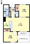 ノースランド山鼻の間取り画像