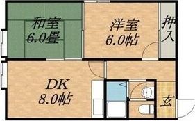 ロイヤルハイツの間取り画像