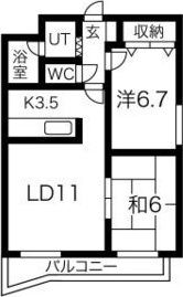藤井ビル菊水IIの間取り画像