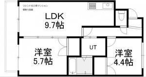 リレント北33条マンションの間取り画像