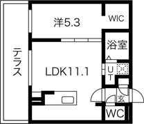 仮）N27W3 MSの間取り画像