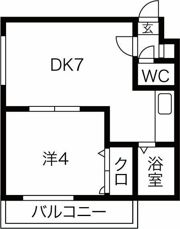 リッチヒルズ弐番館の間取り画像
