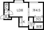 ノースカルム北32条の間取り画像